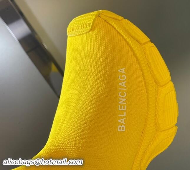 Cheap Price Balenciaga 3XL Sock Sneakers Yellow 112710