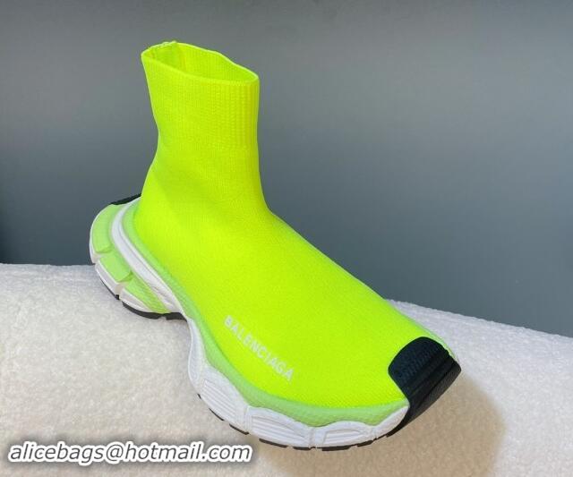 Lowest Cost Balenciaga 3XL Sock Sneakers Green 112709