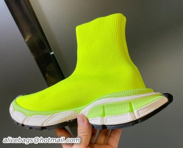 Lowest Cost Balenciaga 3XL Sock Sneakers Green 112709