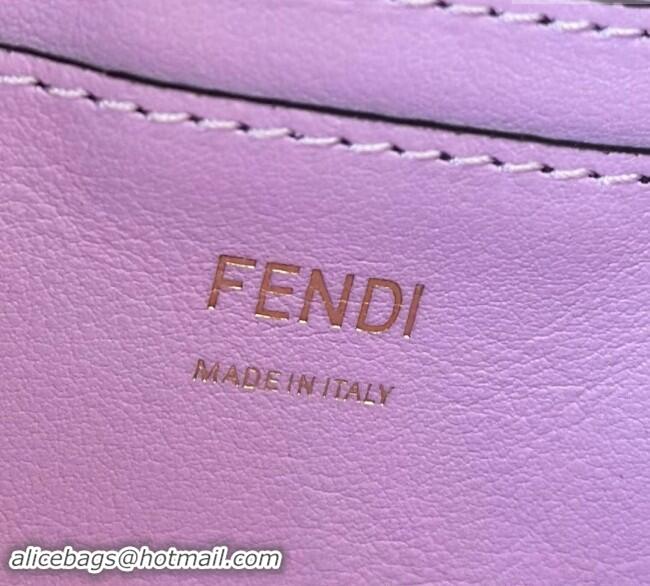 Well Crafted Fendi Baguette 1997 Mini bag Embroidered with Sequins 8582 Purple 2024