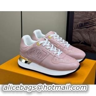 Stylish Louis Vuitton Neo Run Away Sneakers Pink 1114070