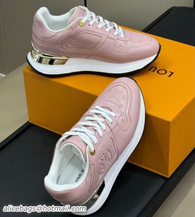 Stylish Louis Vuitton Neo Run Away Sneakers Pink 1114070