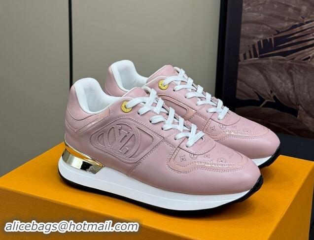 Stylish Louis Vuitton Neo Run Away Sneakers Pink 1114070