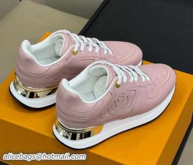 Stylish Louis Vuitton Neo Run Away Sneakers Pink 1114070