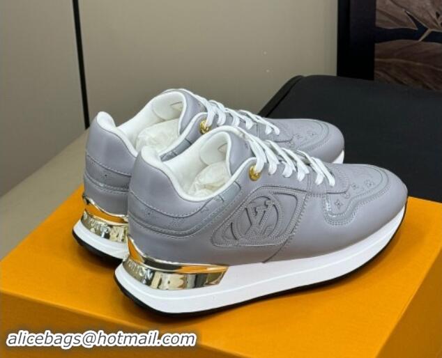 Sumptuous Louis Vuitton Neo Run Away Sneakers Grey 1114071