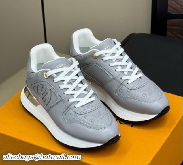 Sumptuous Louis Vuitton Neo Run Away Sneakers Grey 1114071