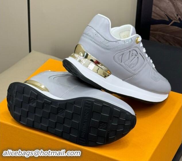 Sumptuous Louis Vuitton Neo Run Away Sneakers Grey 1114071