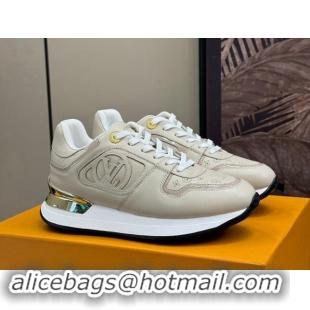 Stylish Louis Vuitton Neo Run Away Sneakers Beige 1114072 