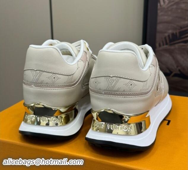 Stylish Louis Vuitton Neo Run Away Sneakers Beige 1114072 