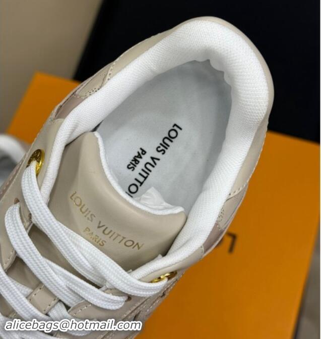 Stylish Louis Vuitton Neo Run Away Sneakers Beige 1114072 