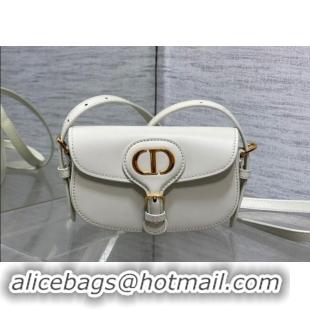 Buy Inexpensive Dior Bobby Mini Bag in Box Calfskin M9042 White 2024