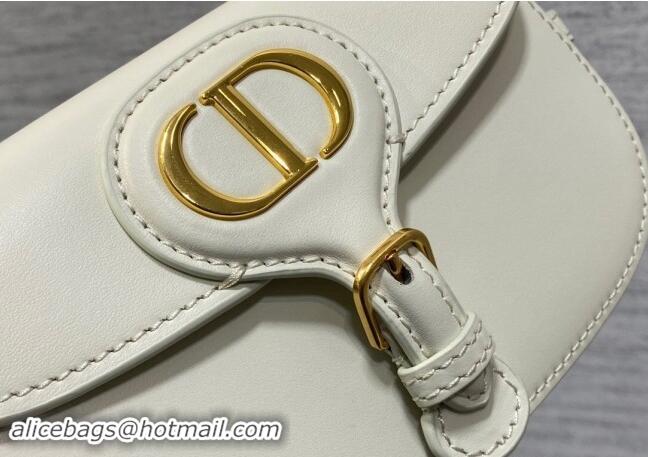 Buy Inexpensive Dior Bobby Mini Bag in Box Calfskin M9042 White 2024