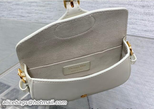 Buy Inexpensive Dior Bobby Mini Bag in Box Calfskin M9042 White 2024