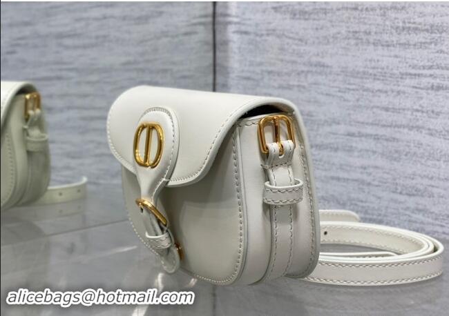 Buy Inexpensive Dior Bobby Mini Bag in Box Calfskin M9042 White 2024