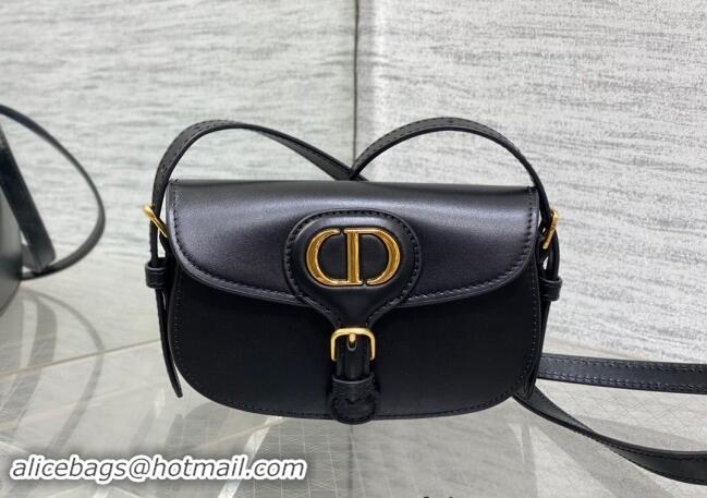 Buy Discount Dior Bobby Mini Bag in Box Calfskin M9042 Black 2024