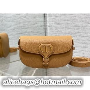 Buy Grade Dior Bobby East-West Bag in Grained Calfskin M9042 Biscuit Brown 2024