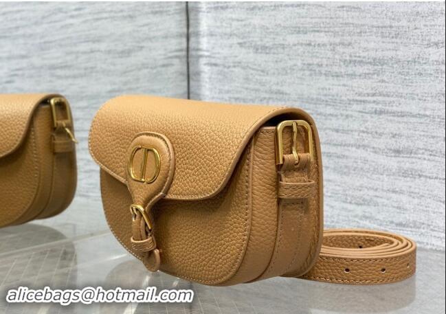 Buy Grade Dior Bobby East-West Bag in Grained Calfskin M9042 Biscuit Brown 2024