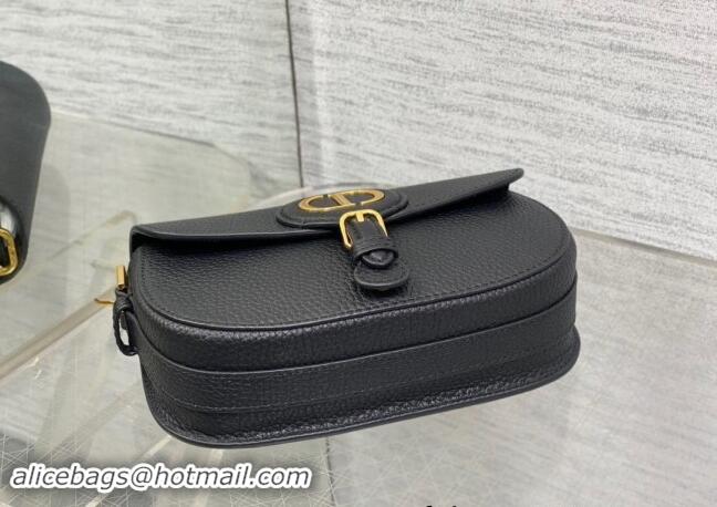 Inexpensive Dior Bobby East-West Bag in Grained Calfskin M9042 Black 2024