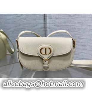 Famous Brand Dior Bobby East-West Bag in Grained Calfskin M9042 White 2024