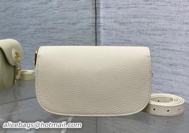 Famous Brand Dior Bobby East-West Bag in Grained Calfskin M9042 White 2024