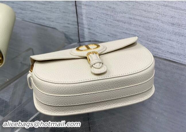 Famous Brand Dior Bobby East-West Bag in Grained Calfskin M9042 White 2024