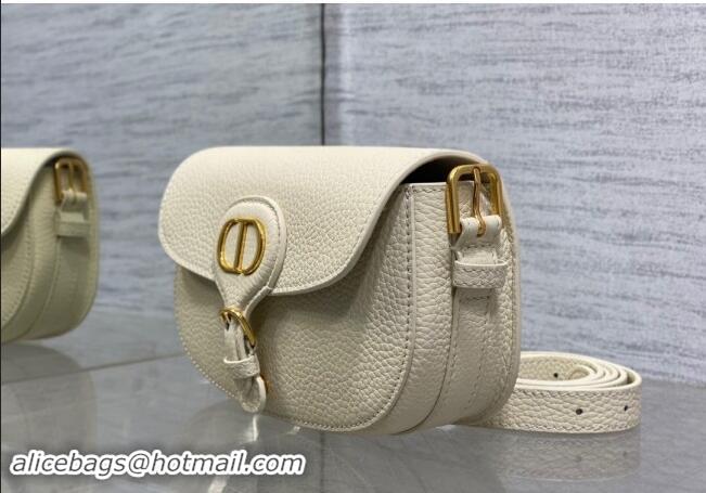 Famous Brand Dior Bobby East-West Bag in Grained Calfskin M9042 White 2024