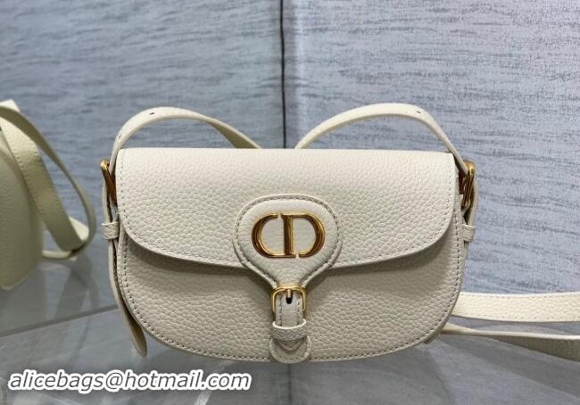 Famous Brand Dior Bobby East-West Bag in Grained Calfskin M9042 White 2024