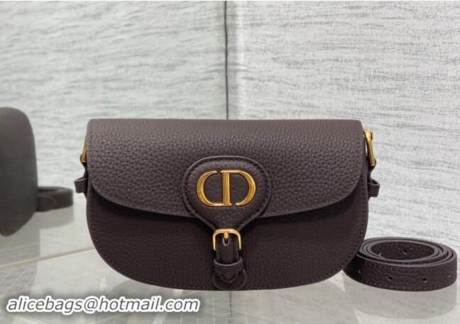 Top Quality Dior Bobby East-West Bag in Grained Calfskin M9042 Coffee Brown 2024