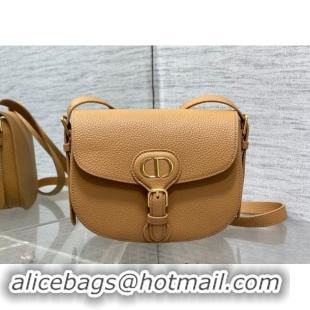 Affordable Price Dior Medium Bobby Bag in Grained Calfskin M9042 Biscuit Brown 2024