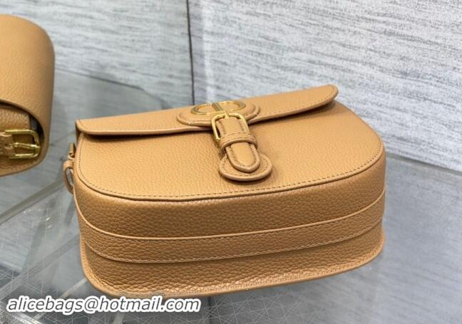 Affordable Price Dior Medium Bobby Bag in Grained Calfskin M9042 Biscuit Brown 2024