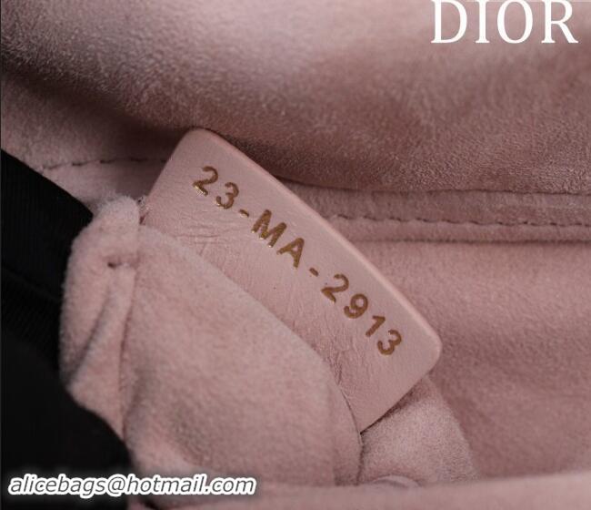 Low Cost Dior Small Lady D-Joy Bag in Cannage Lambskin M0541 Light Pink 2024