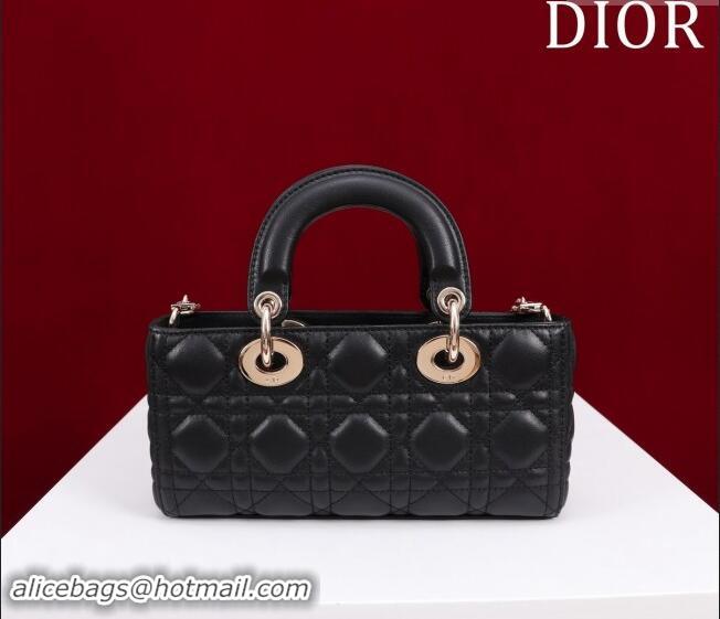 Specials Classic Dior Small Lady D-Joy Bag in Cannage Lambskin M0541 Black 2024