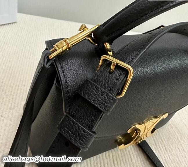 Top Grade Celine Teen Nino Bag in Supple Calfskin 118113 Black 2024