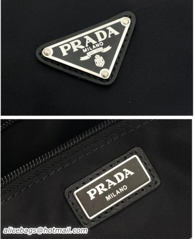 Unique Discount  Prada Mens Re-Nylon and Saffiano leather duffle bag 2VC015 Black 2024