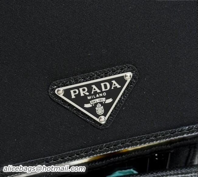 Modern Classic Prada Mens Re-Edition Wallet 2M0513 Black 2024