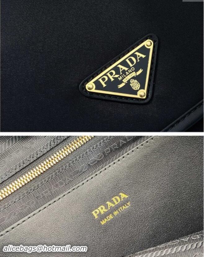 Luxury Classic Prada Nylon Messenger Bag 1BD369 Black 2024