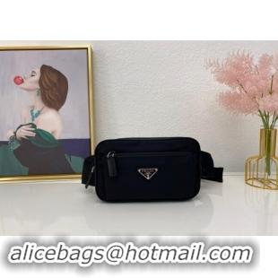 Good Product Prada Nylon Belt Bag VA0977 Black 2024