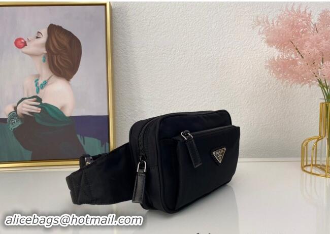 Good Product Prada Nylon Belt Bag VA0977 Black 2024