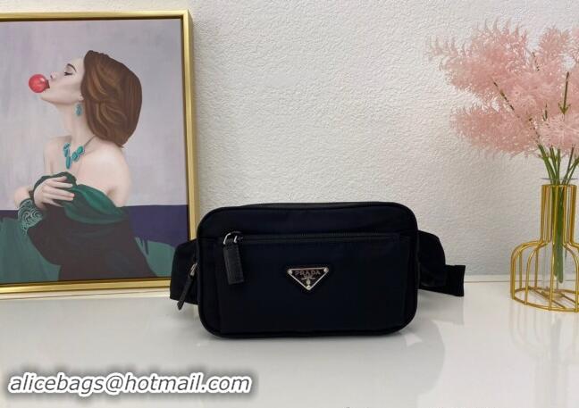 Good Product Prada Nylon Belt Bag VA0977 Black 2024