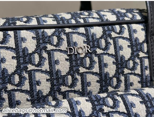 Top Grade Dior Hit The Road Pet Carrier Bag in Dior Oblique Canvas and Smooth Calfskin D2512 2023