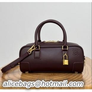 Trendy Design Loewe Amazona 23 Cropped Bag in Nappa Calfskin L2412 Dark Burgundy 2024 Top Quality