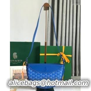 Unique Discount Goyard Hirondelle Shoulder Bag GY8007 Sky Blue 2024