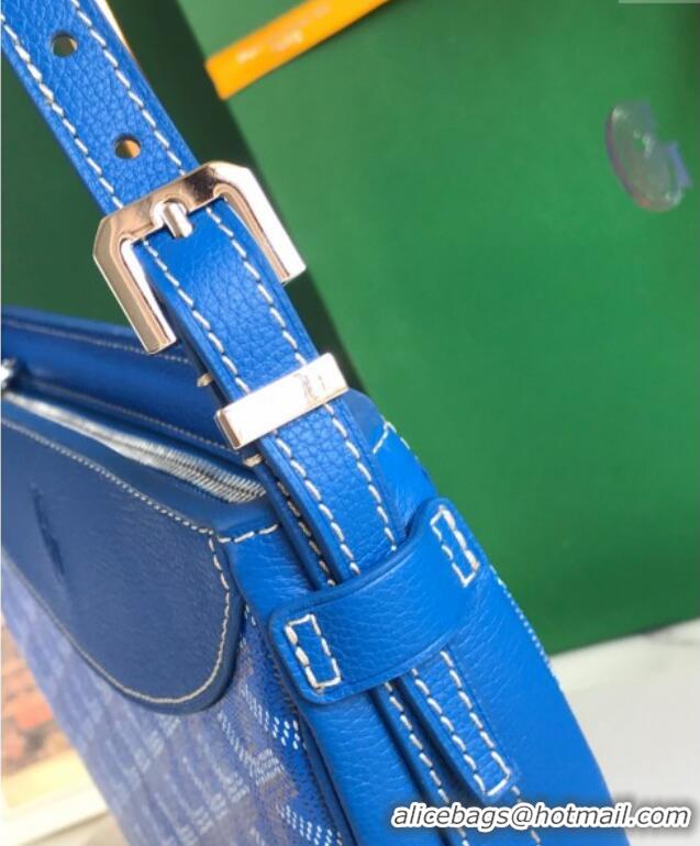 Unique Discount Goyard Hirondelle Shoulder Bag GY8007 Sky Blue 2024