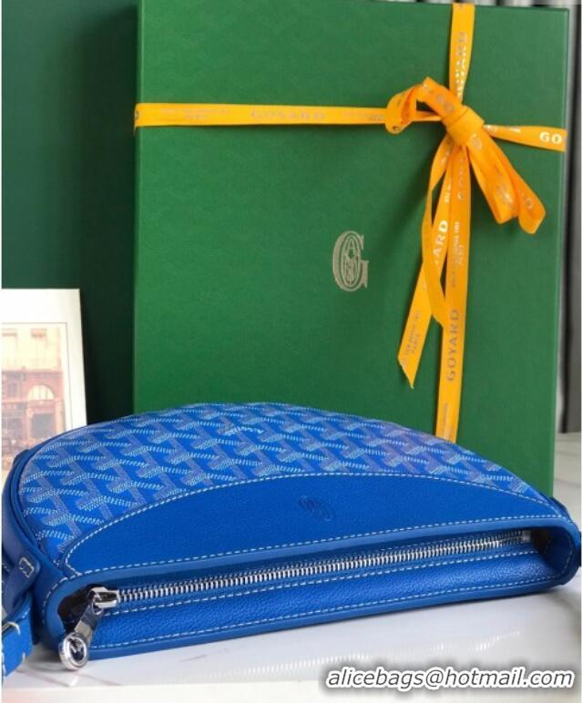 Unique Discount Goyard Hirondelle Shoulder Bag GY8007 Sky Blue 2024