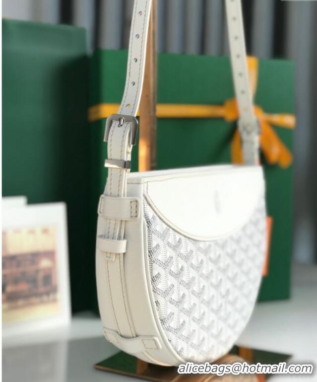 Well Crafted Goyard Hirondelle Shoulder Bag GY8007 White 2024