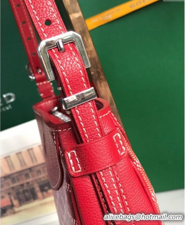 Low Cost Goyard Hirondelle Shoulder Bag GY8007 Red 2024