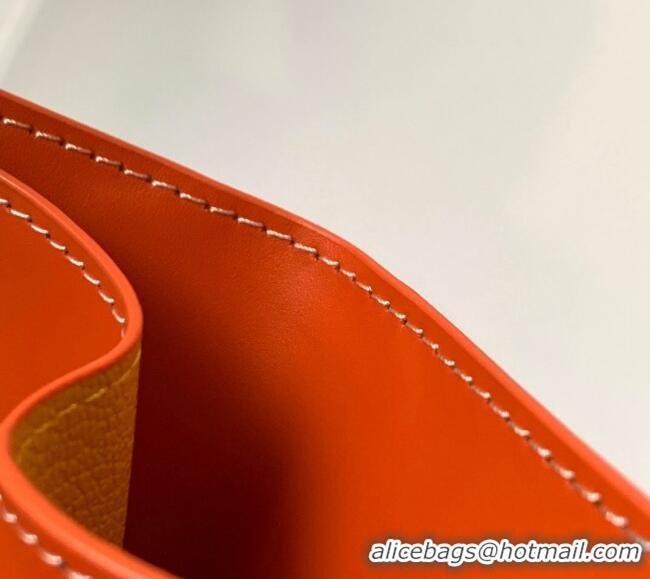 Reasonable Price Goyard Marigny Wallet GY3312 Orange 2024