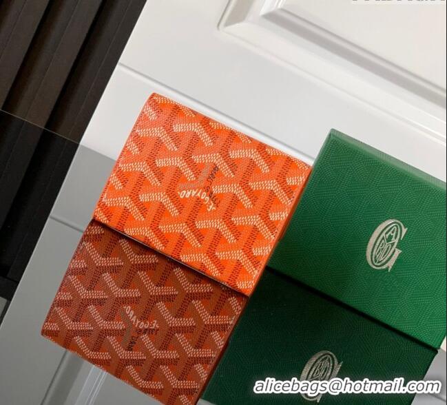 Reasonable Price Goyard Marigny Wallet GY3312 Orange 2024