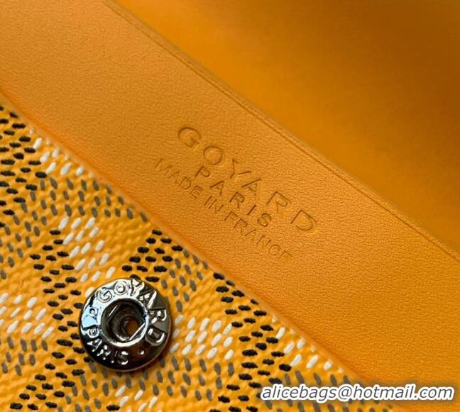 Cheapest Goyard Marigny Wallet GY3312 Yellow 2024