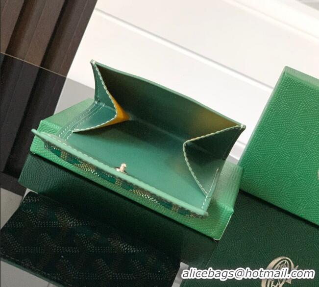 Top Design Goyard Marigny Wallet GY3312 Green 2024